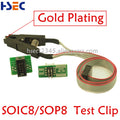 original soic8 sop8 test clip cable for TL866ii plus TL866 T48 EZP2019 EZP2023 CH341A RT809F RT809H bios eeprom Programmer probe
