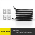 1Pair No Tie Shoelaces Elastic Shoelaces Kids Adult Quick Lazy Laces Flats Rubber Sneakers Running Shoelace 24 Colors