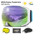 COPOZZ Magnetic Ski Goggles with 2s Quick - Change Lens - View 11 | SAMAG
