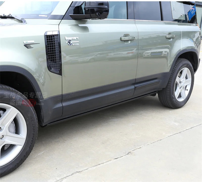 Electric Running Board Side Step For LAND ROVER Defender 90 110 130 2019-2026 Automatic Retractable Foot Bar Pedal Nerf Bars