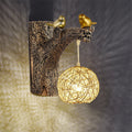 Creative Bird Branches Decorate Retro Wall Lamps Art Living Room Bedroom Aisle Balcony Stair Sconces Wall Lights Chinese Style