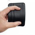Fashion 100% Genuine Leather Thin Bank Credit Card Case Mini Card Wallet Men Bus Card Holder Cash Change Pack Business ID Pocket
