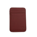 Fashion 100% Genuine Leather Thin Bank Credit Card Case Mini Card Wallet Men Bus Card Holder Cash Change Pack Business ID Pocket