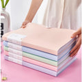 A4 30/60/80/100 Pages Plastic Budget Binder File Folder  Documents Booklet Leaflet Student Office Desk Supplies Organizer