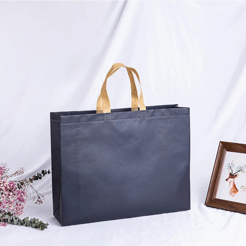 Big Eco-Friendly Folding Shopping Bag Reusable Portable Shoulder Handbag For Travel Grocery Package Storage Bag Large Tote Pouch