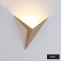 Creative Triangle Wall Lamp Nordic Led Wall Light Living Room Background Bedside Lamps Stairs Indoor Bra Wall Sconce Lighting