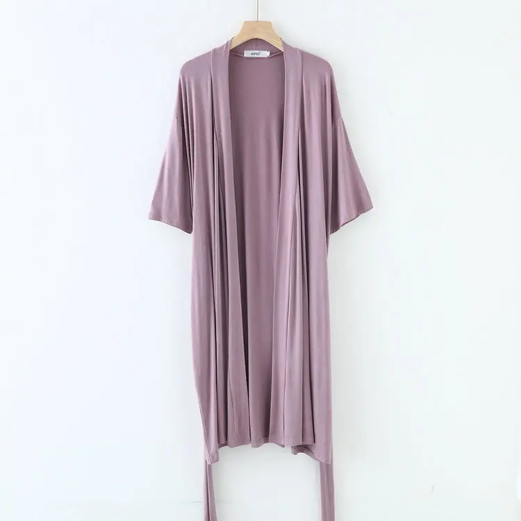 Kimono Women Summer Robes Comfortable Modal Sleepwear | SAMAG