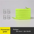 1Pair No Tie Shoelaces Elastic Shoelaces Kids Adult Quick Lazy Laces Flats Rubber Sneakers Running Shoelace 24 Colors