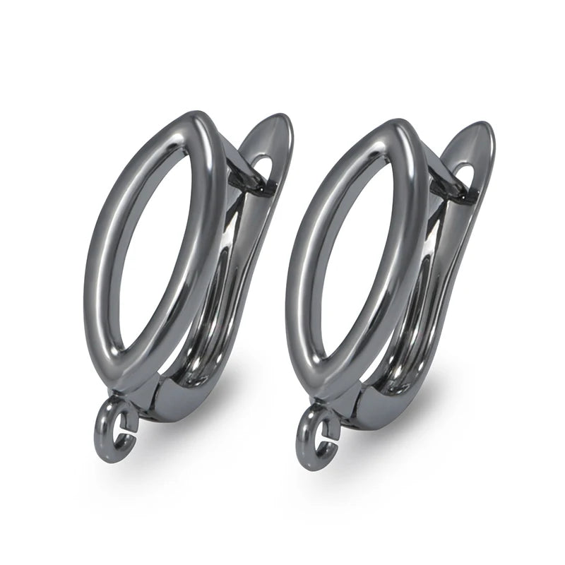 1 Pair Gold Plated  Earring Hooks Components Accessories Supplies For Woman DIY  Handmade Making Findings Jewelry  Wholesale