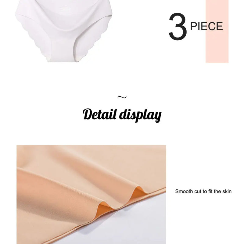 3PCS Women's Panties Seamless Underwear For Woman Sexy Lingerie Briefs Female Lingerie 3 Pcs/set Comfort Women Underwear