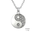 My Shape Flower of Life Mandala Necklace for Women Pendant Sacred Geometry Aesthetic Choker Fashion Jewelry Gifts Link Chain