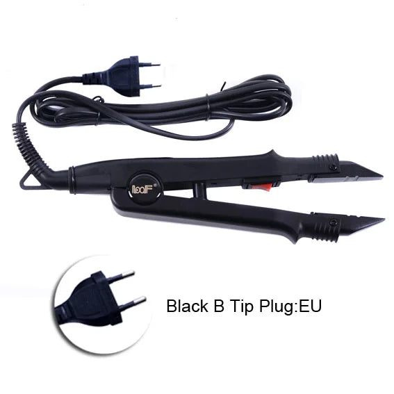 1pc JR-611 A/B/C tip Constant Heat Iron Hair Connectors Hair Extensions Tools  Fusion Iron Wand Iron Melting Tool+EU outlet