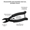Bicycle Link Chain Buckle Pliers Road Bike Link Remover Clamp Quick Release Link Removal Repair Tool MTB Magic Button Clamp Tool