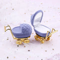 One Piece Velvet Jewelry Box Gift Box Container Wedding Ring Box Ring Case Earrings Holder For Jewelry Display & Gift Package