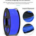 SUNLU PETG 3D Filament 1KG Biodegradable 1.75MM 10Rolls Bright Color Good Toughness Excellent Acid Alkali Weather Resistance