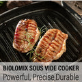BioloMix 2.55 Generation IPX7 Waterproof Vacuum Sous Vide Cooker Immersion Circulator Accurate Cooking With LED Digital Display