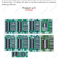 3S/4S 20 40A 60A Li-ion Lithium Battery Charger Protection Board 18650 BMS Drill Motor 11.1V 12.6V/14.8V 16.8V Enhance/Balance