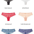 3pcs Sexy Underwear Woman Thongs Panties Lace G-String T-back Female Underwear Sexy Lace Thongs Underpants Panties For Woman