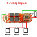 1S/2S/3S/4S/5S Li-ion 18650 Lithium Battery Charger Lipo Cell Module PCB BMS Protection Board For Drill Motor with Balance
