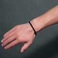 Vnox Vintage Stainless Steel Bangle for Men Women Mobius Twisted Cuff Bracelet Unisex Casual Pulseira - Visuel 4 | SAMAG