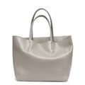 SC Luxury Brand Cow Leather Tote Bags Designer Cowhide Handbags Women Shoulder Bags Fashion Female Large Capacity Liner Bag