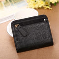 Fashion Split Leather Women Wallets Mini Purse Lady Small Leather Wallet with Coin Pocket