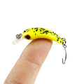 Mini Minnow Wobblers Triangle Hooks Fish Popper Bass | SAMAG