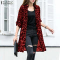 Fashion Leopard Print Cardigans Women's Summer Cover - Up - View 2 | SAMAG