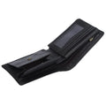 GENODERN Cow Leather Men Wallets with Coin Pocket Vintage Male Purse RFID Blocking Genuine Leather Men Wallet with Card Holders