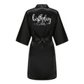 Birthday Party Girl & Entourage Satin Printing Women | SAMAG