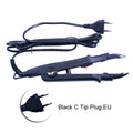 1pc JR-611 A/B/C tip Constant Heat Iron Hair Connectors Hair Extensions Tools  Fusion Iron Wand Iron Melting Tool+EU outlet