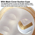 Spa Cushion Bath Pillows Spa Bathtub Cushion with Mesh Cover Suction Cups Inflatable Booster Seat for Spa and Hot Tub
