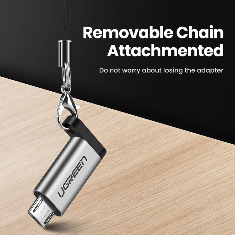 Ugreen USB Type-C Adapter Type C To Micro USB Female To Male Converters For Xiaomi Samsung Charger Data Cable USBC USB C Adapter