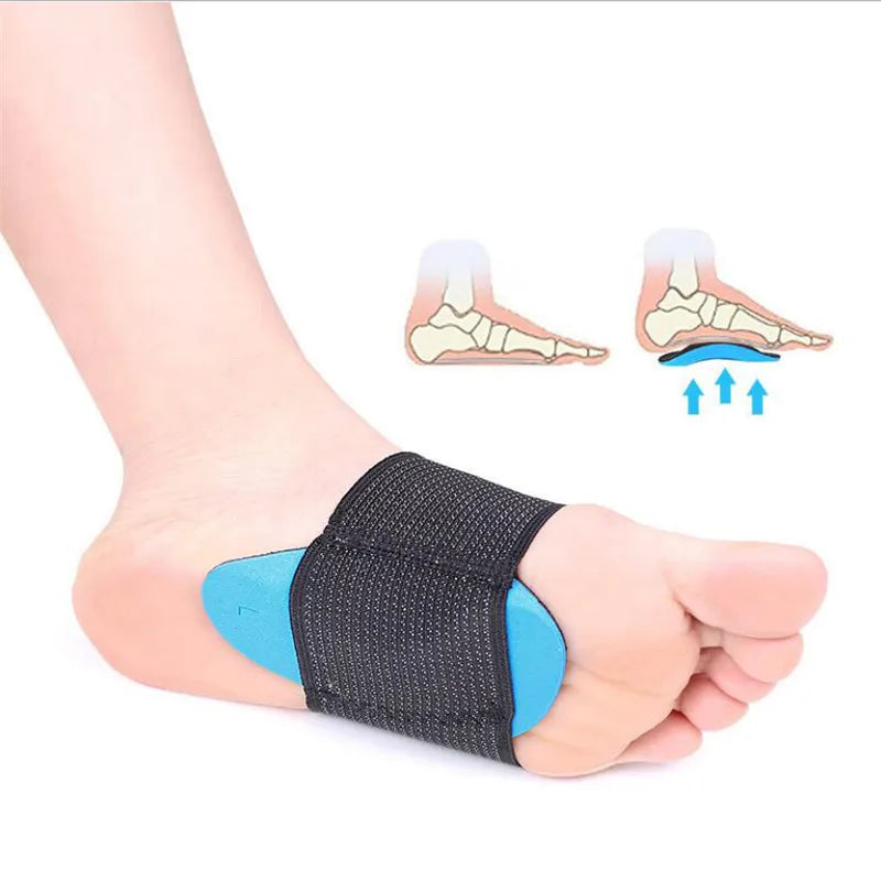 Arch Pad Support Insoles for Flat Foot Correction High Arch Cushioning Plantar Fasciitis Pain Relief Foot Care Orthopedic Insole