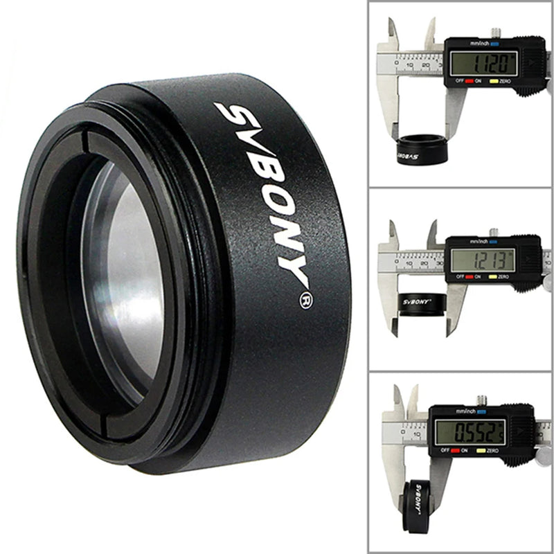 SVBONY Astronomical Telescope 1.25'' 0.5X  Focal Reducer Thread M28x0.6 for Astronomy Telescope