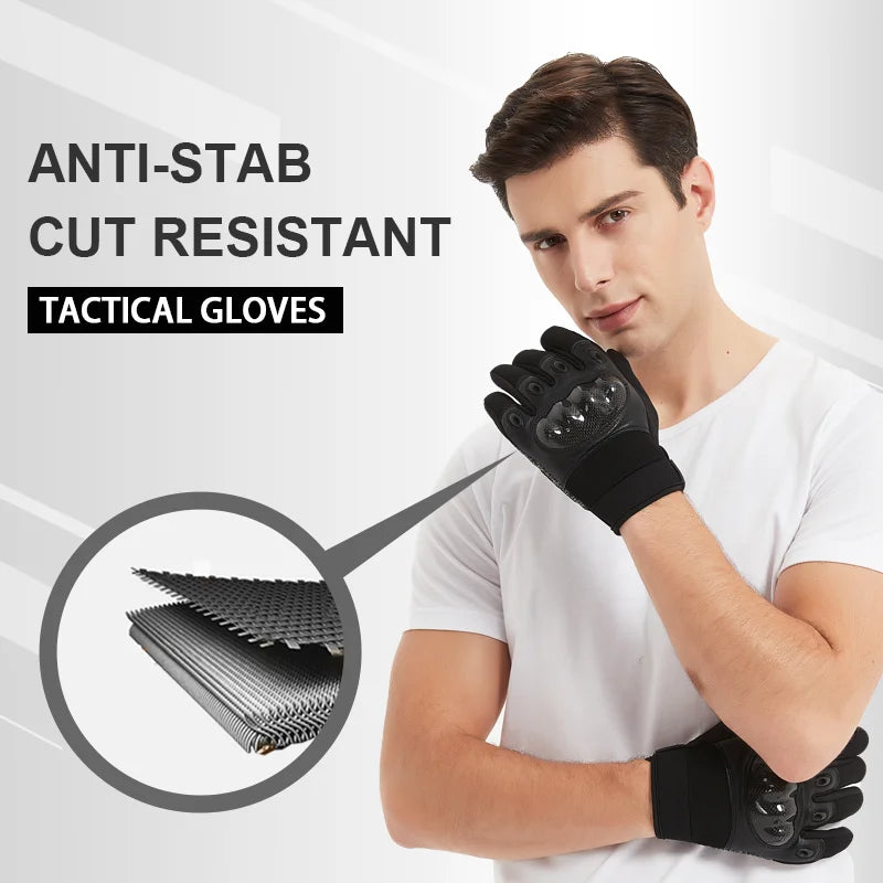 Touch Screen Full Finger Tactical Army Stab - Resistant - View 2 | SAMAG