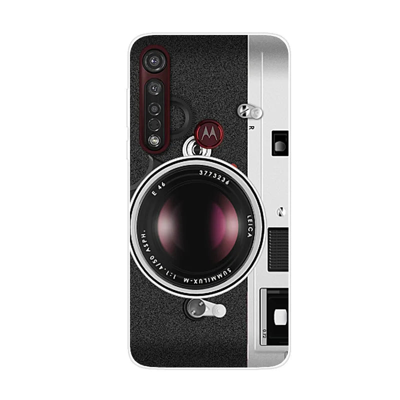 For Motorola Moto G8 Power Case Shockproof Soft silicone TPU Back Cover For Moto G8 Power Lite Phone Cases Case G8 Plus Cartoon
