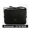 New Arrived Luxury Brand Men's Messenger Bag Vintage PU Leather Shoulder Bag Handsome Crossbody Handbags