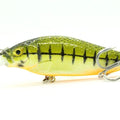 wLure Crankbait Fishing Lure 13g 9cm Medium Size 1-2 Meter Depth 3D Hard Vivid Eyes Tight Wobbler and High Frequent Action C735