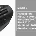 Steering Wheel Button For KIA K2 RIO 2017 2018 2019 2020 2021 RIO X LINE Buttons Bluetooth Phone Cruise Control Volume .