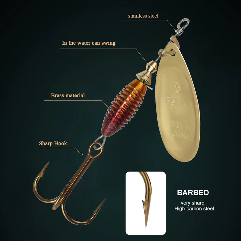FISH KING New Metal Fishing Lure 4g 4.8g 7g 10g 14g | SAMAG