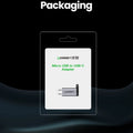 Ugreen USB Type-C Adapter Type C To Micro USB Female To Male Converters For Xiaomi Samsung Charger Data Cable USBC USB C Adapter