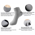 10 Pairs High Quality Bamboo Fiber Men's Socks Business Breathable Deodorant Compression Socks Men Long Big Size EUR 38-46