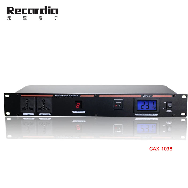 GAX-318 Professional 10 channel high power 30A dj sound system power sequence controller