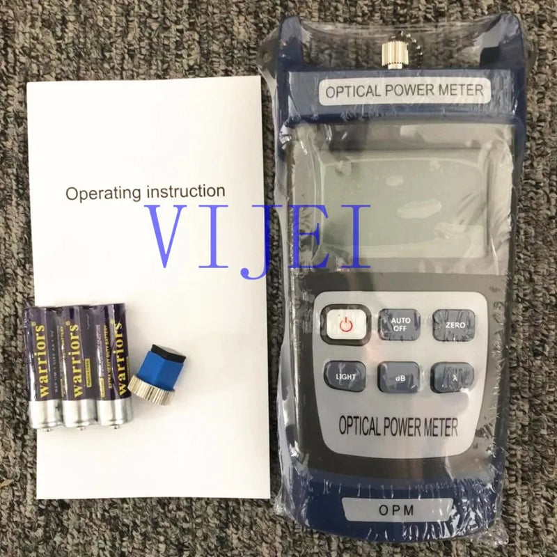 FTTH Fiber Optical Power Meter KING-60S Fiber Optical Cable Tester -70dBm~+10dBm SC/FC Connector Free Shipping