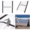 Selens 7-In-1 Reflector Set Foldable Photography Light Reflective Screen + Aluminium Stand + Bag For Photography Studio