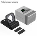 Aluminum Charger Stand for Apple Watch,Dock Station Charging Holder for iWatch Ultra 1 2/10/9/SE/8/7/6/5/4/3/2/1 Silicon Bracket