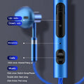 EARDECO Wired Headphones In-ear Phone Earphone Earbuds Sport Mobile Headphones 3.5mm Metal Headset Stereo Earphones with Mic