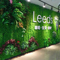 Artificial Plant for Background Wall Decoration, DIY Simulation Grass Leaf, Wedding Background, Party, Garden, Flower, New