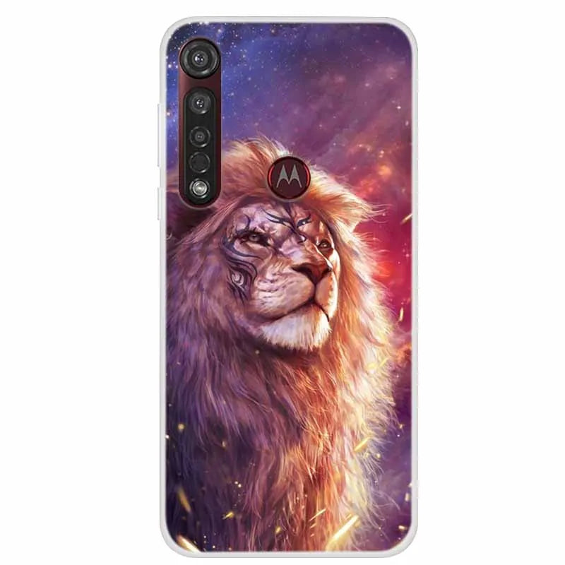 For Motorola Moto G8 Power Case Shockproof Soft silicone TPU Back Cover For Moto G8 Power Lite Phone Cases Case G8 Plus Cartoon